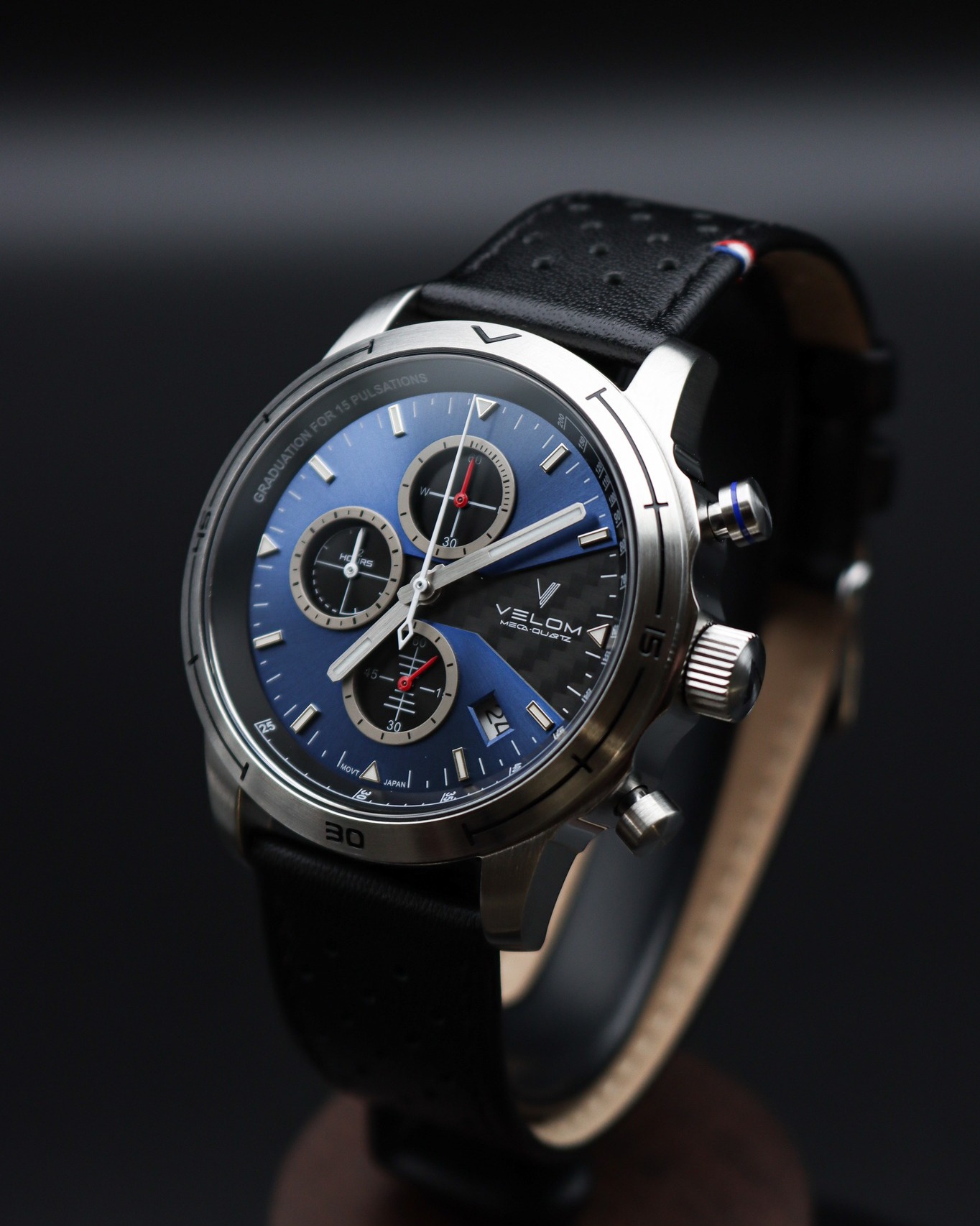 Velom x Équipe de France de Hockey — chronographe HWC2026